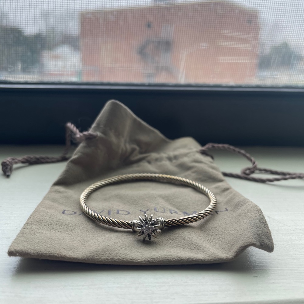 David Yurman Starburst Bracelet with Diamonds